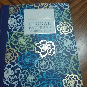 Vera Bradley Floral Patterns Coloring Book.